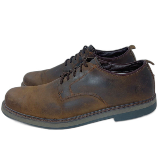 Timberland Squall Canyon Waterproof Brown Leather Oxfords Casual Men\'s Size 15 main image 5